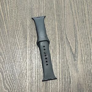 Black Apple Watch Rubber Sport Band Band 32mm